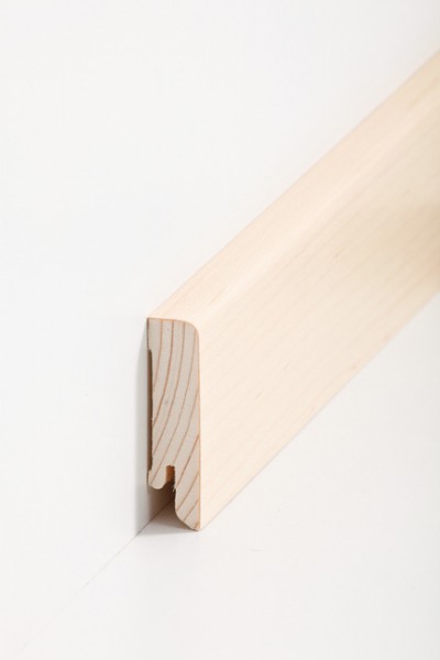 Holz Sockelleiste Ahorn Furnier 16 x 60 mm